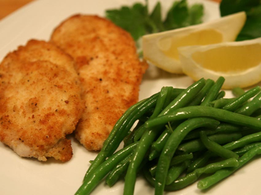 Chicken Cutlets Milanese