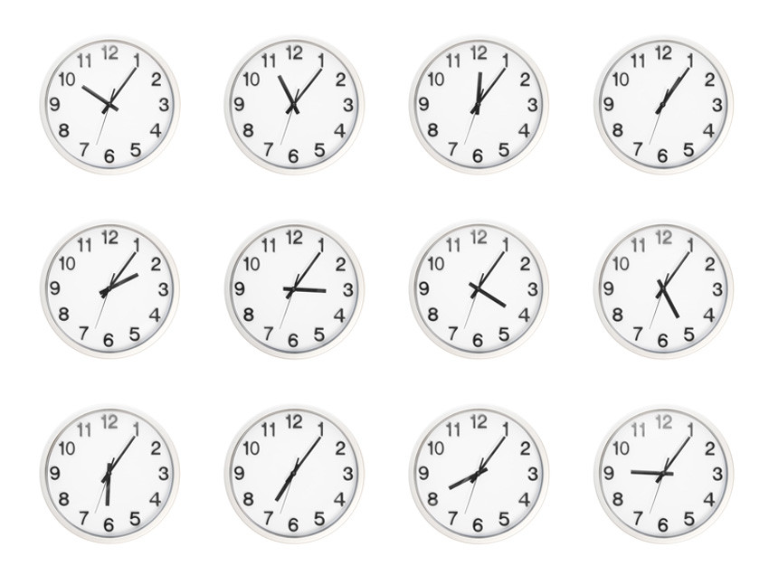 Twelve Time Zones