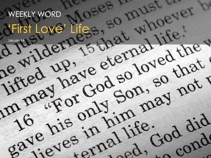 ‘First Love’ Life – Lesson 14