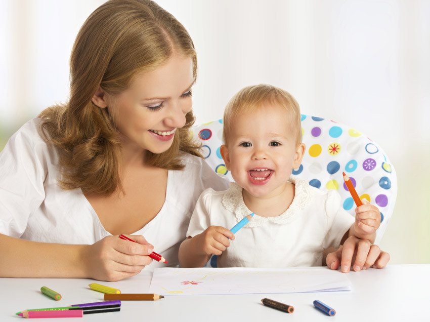 Learning the Language with Small Children Underfoot