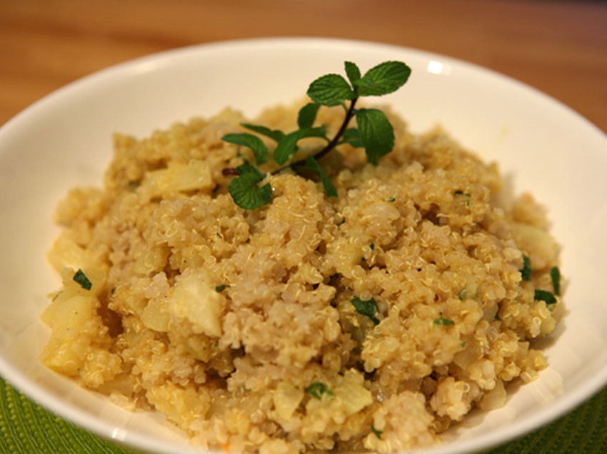 Pineapple Quinoa Salad