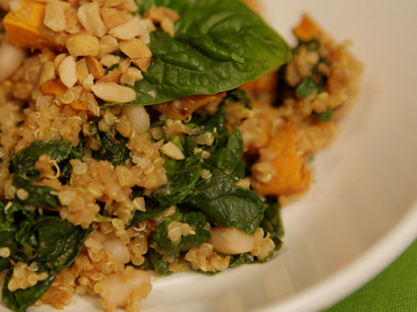 All-in-One Vegan Dish with Sweet Potatoes