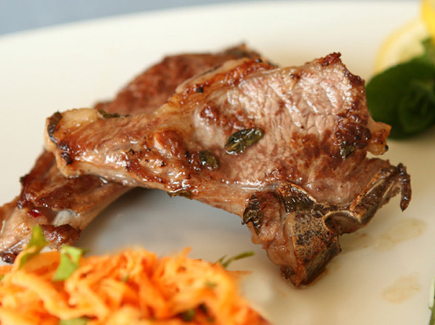Herb & Lemon Marinated Lamb Chops