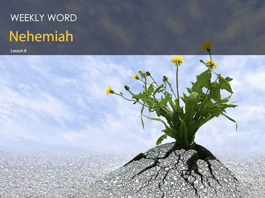 Nehemiah – Lesson Eight